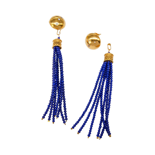 half dome night and day earrings