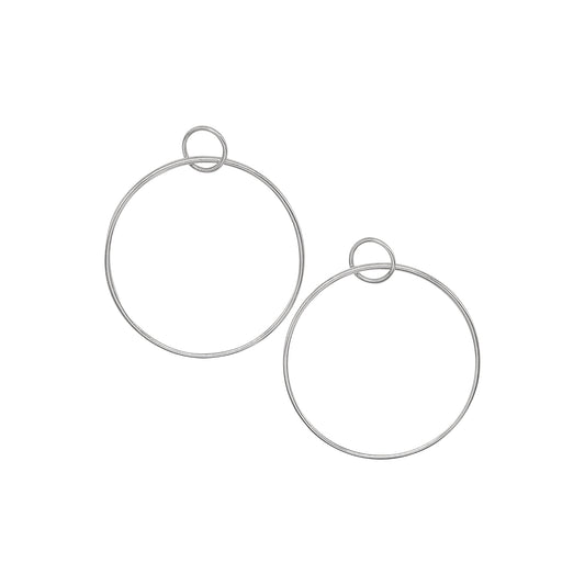 Hoop in hoop earrings